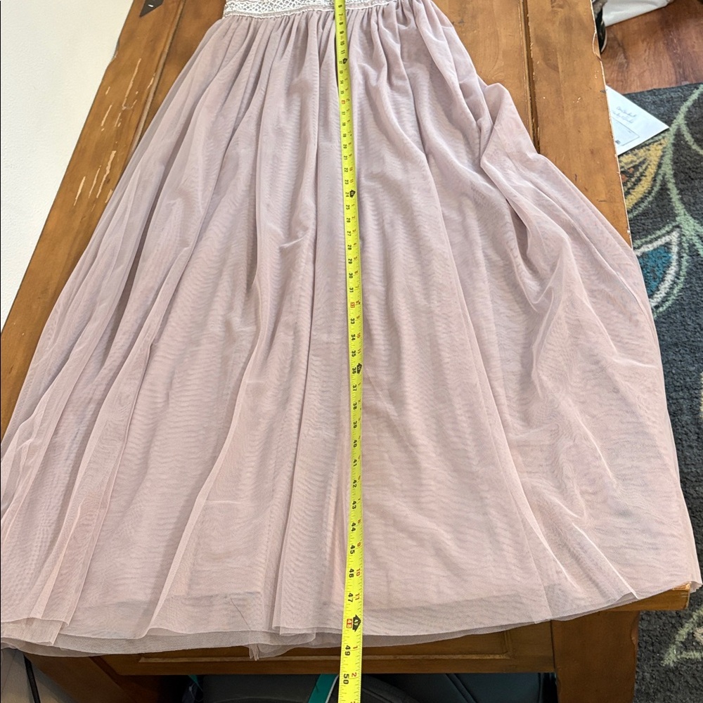 Adrianna Papell Mauve Maxi Dress Size 2 - Picture 9 of 14